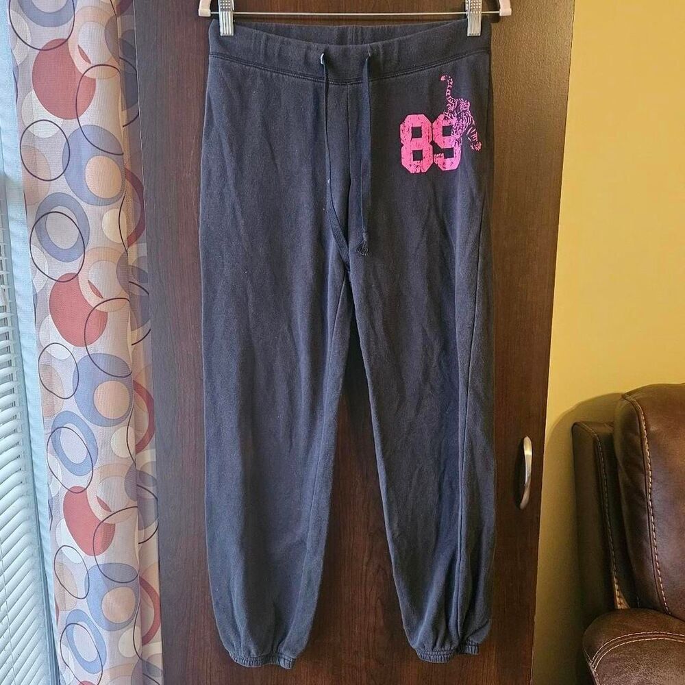 SU Y2K Women's Black Joggers Size Large
